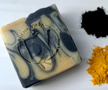 Load image into Gallery viewer, Charcoal with Bentonite Clay + Organic Turmeric