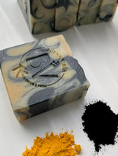 Load image into Gallery viewer, Charcoal with Bentonite Clay + Organic Turmeric